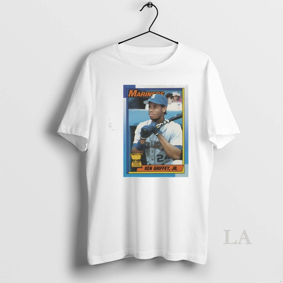 Original Ken Griffey Jr Seattle Mariners Baseball Card Player Vintage - clothing by TeeHivey.com
