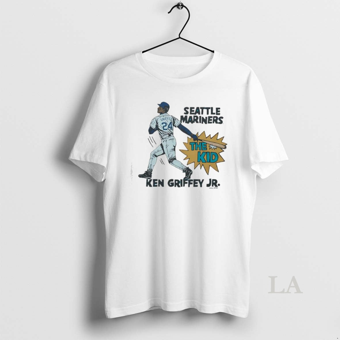 Original Ken Griffey Jr Seattle Mariners The Kid Home Graphic - clothing by TeeHivey.com