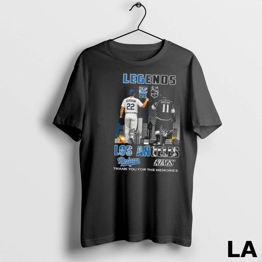 Original Kershaw Los Angeles Dodgers And Kopitar Los Angeles Kings Legends Signatures Thank You For