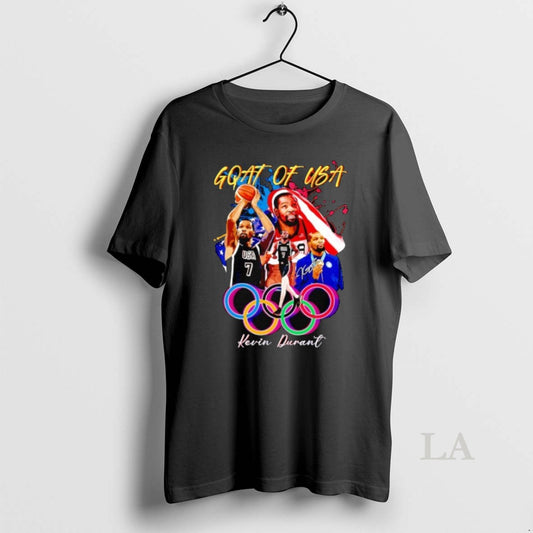 Original Kevin Durant Goat Of Usa Olympic Logo Nba - clothing by TeeHivey.com