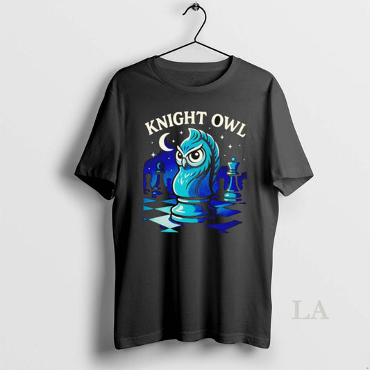 Original Knight Owl Chess - clothing by TeeHivey.com