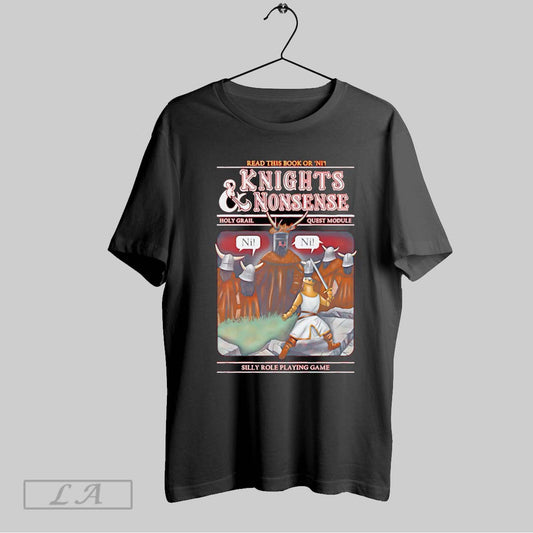 Original Knights And Nonsense Holy Grail Quest Module T Shirt