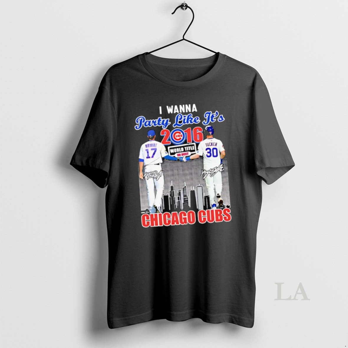 Original Kris Bryant Kyle Schwarber Chicago Cubs Baseball Players Signatures 2016 World Title - clothing by TeeHivey.com