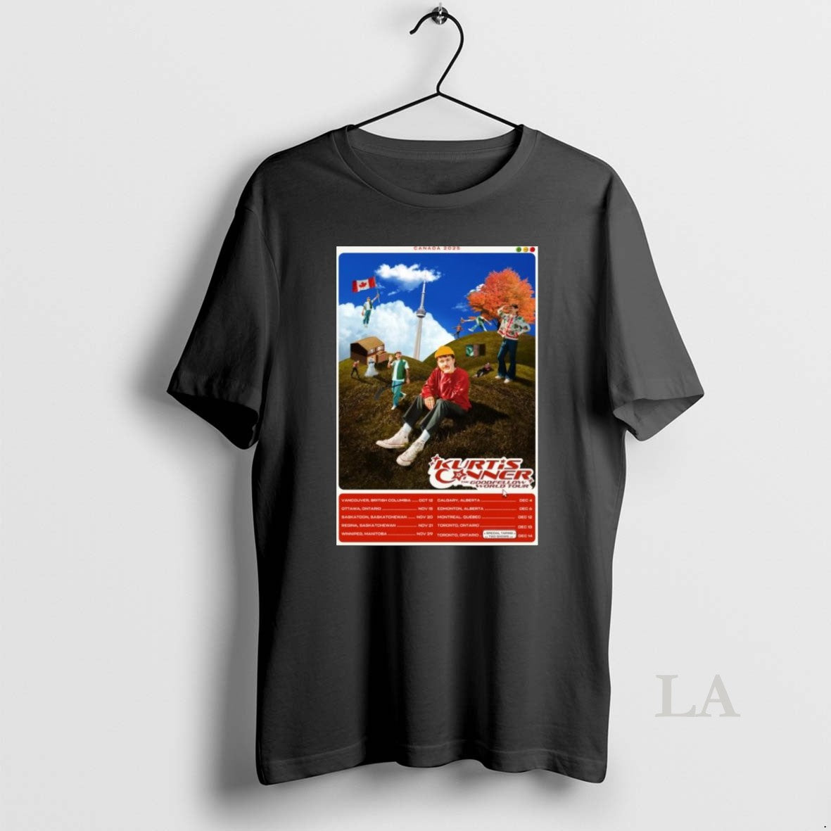 Original Kurtis Conner The Goodfellow World Tour Canada Tour 2025 Long Sleve - clothing by TeeHivey.com