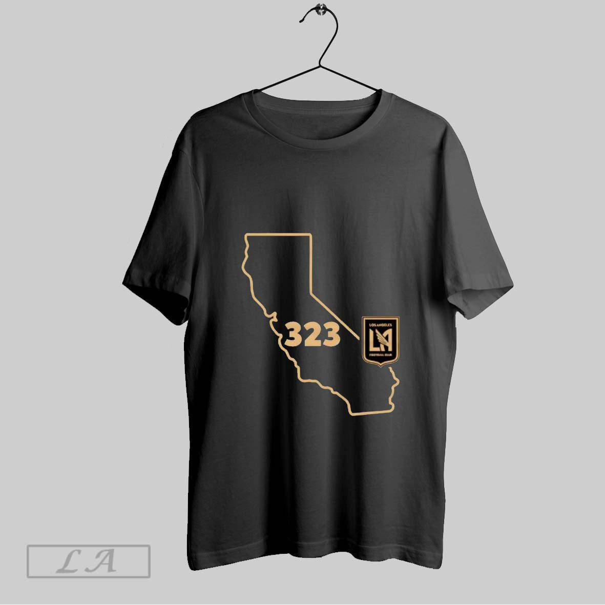 Original Lafc 323 Area Code State T Shirt