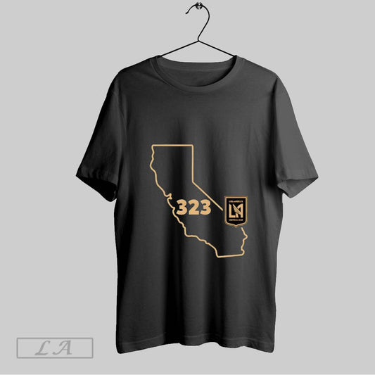 Original Lafc 323 Area Code State T Shirt