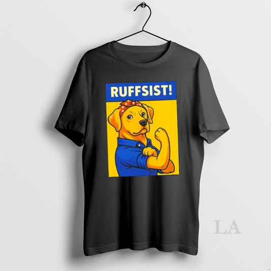 Original Labrador Dog Ruffsist Rosie The Riverter - clothing by TeeHivey.com