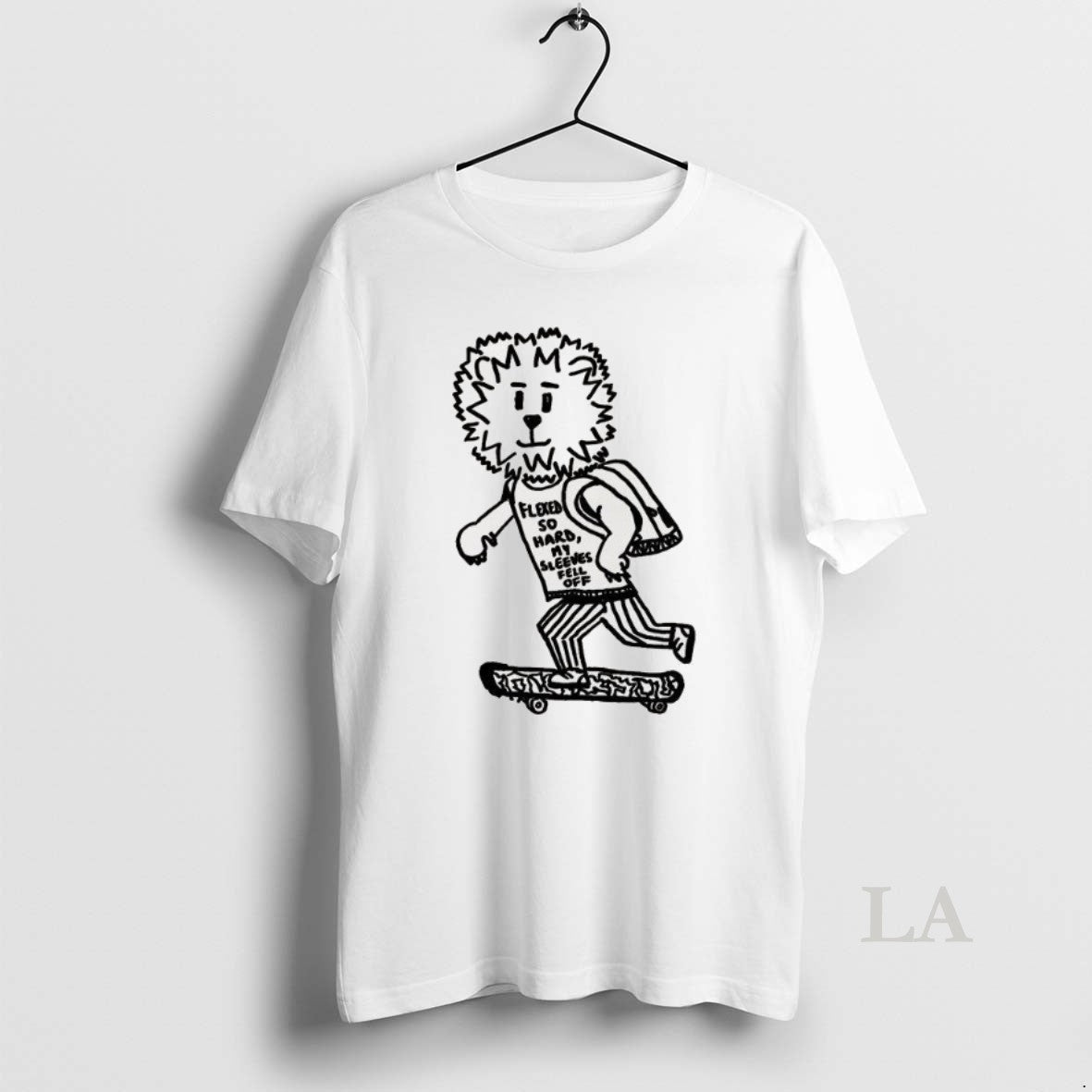 Original Leo Zodiac Lion On Skateboard - clothing by TeeHivey.com
