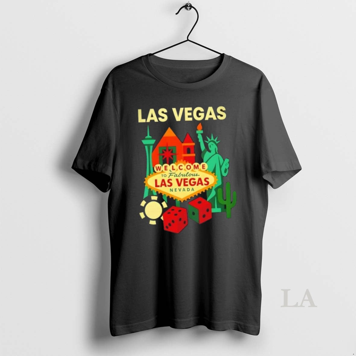 Original Liberty Of Statue Welcome To Fabulous Las Vegas Collage - clothing by TeeHivey.com