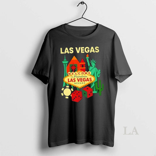 Original Liberty Of Statue Welcome To Fabulous Las Vegas Collage - clothing by TeeHivey.com