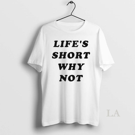 Original Lifes Short Why Not Ornaments - clothing by TeeHivey.com