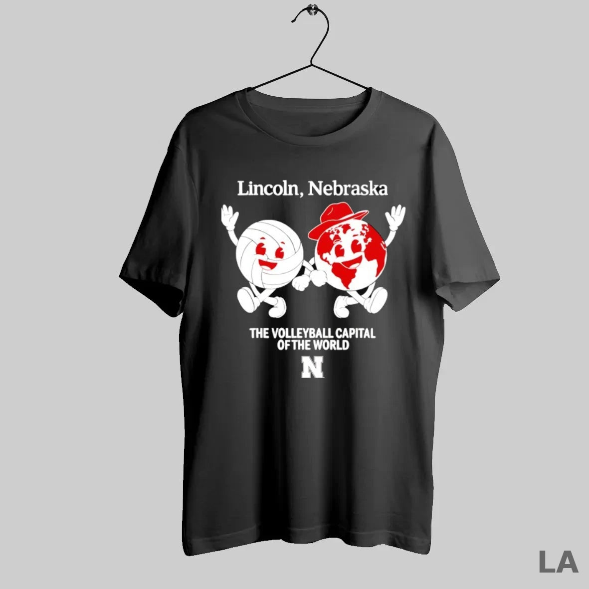 Original Lincoln Nebraska The Volleyball Capital Of The World - clothing by TeeHivey.com
