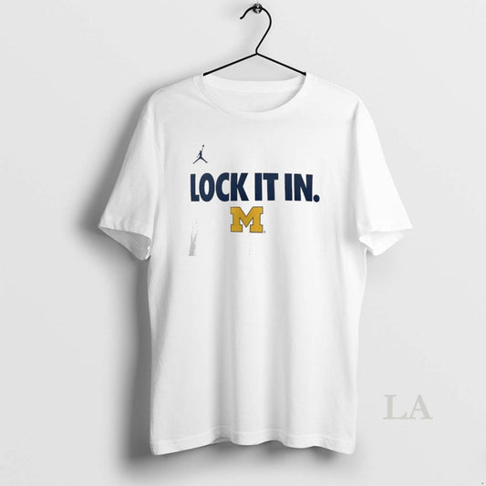 Original Lock It In Michigan Wolverines 2026 On Court Bench