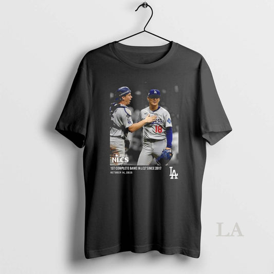 Original Los Angeles Dodgers Yoshinobu Yamamoto 1st Complete Game In Lcs Since 2017 - clothing by TeeHivey.com