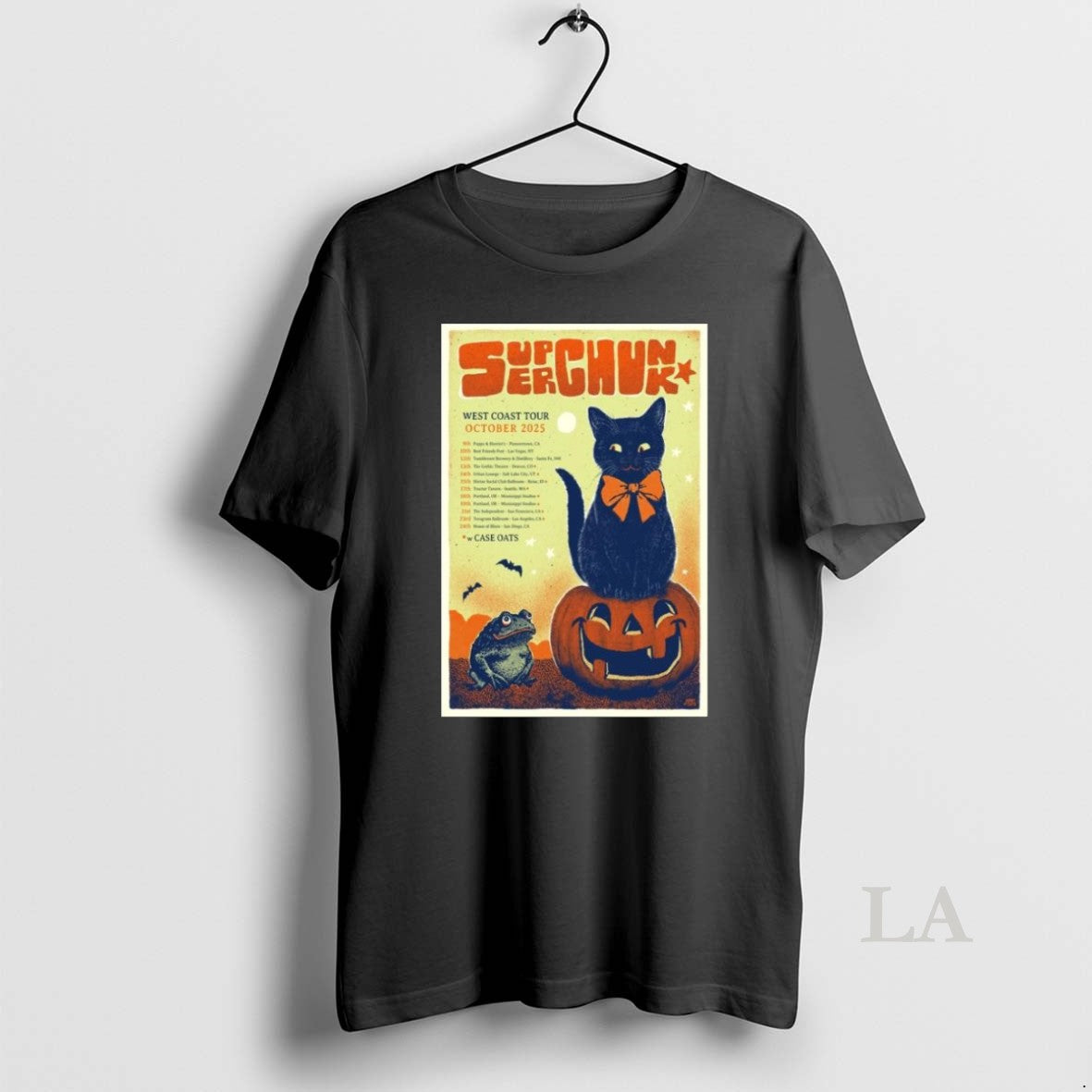 Original Mac Superchunk West Coast Tour 2025 Long Sleve - clothing by TeeHivey.com