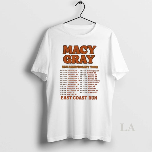 Original Macy Gray East Coast Run 25th Anniversary Tour 2025 Dates List For October And - clothing by TeeHivey.com