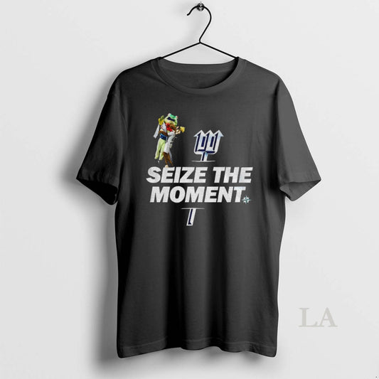 Original Mariner Moose Hug Humpy Salmon Trident Seattle Mariners Seize The Moment - clothing by TeeHivey.com