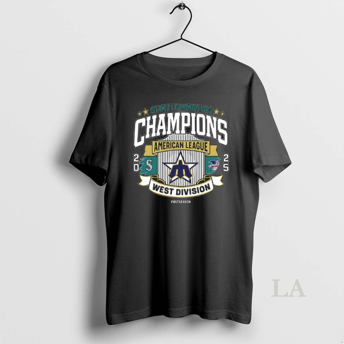 Original Mariners Al West Division Champions 2025 Vintage - clothing by TeeHivey.com