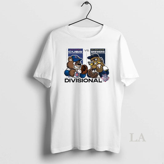 Original Mascot Cubs Vs Brewers 2025 Nlds Matchup - clothing by TeeHivey.com