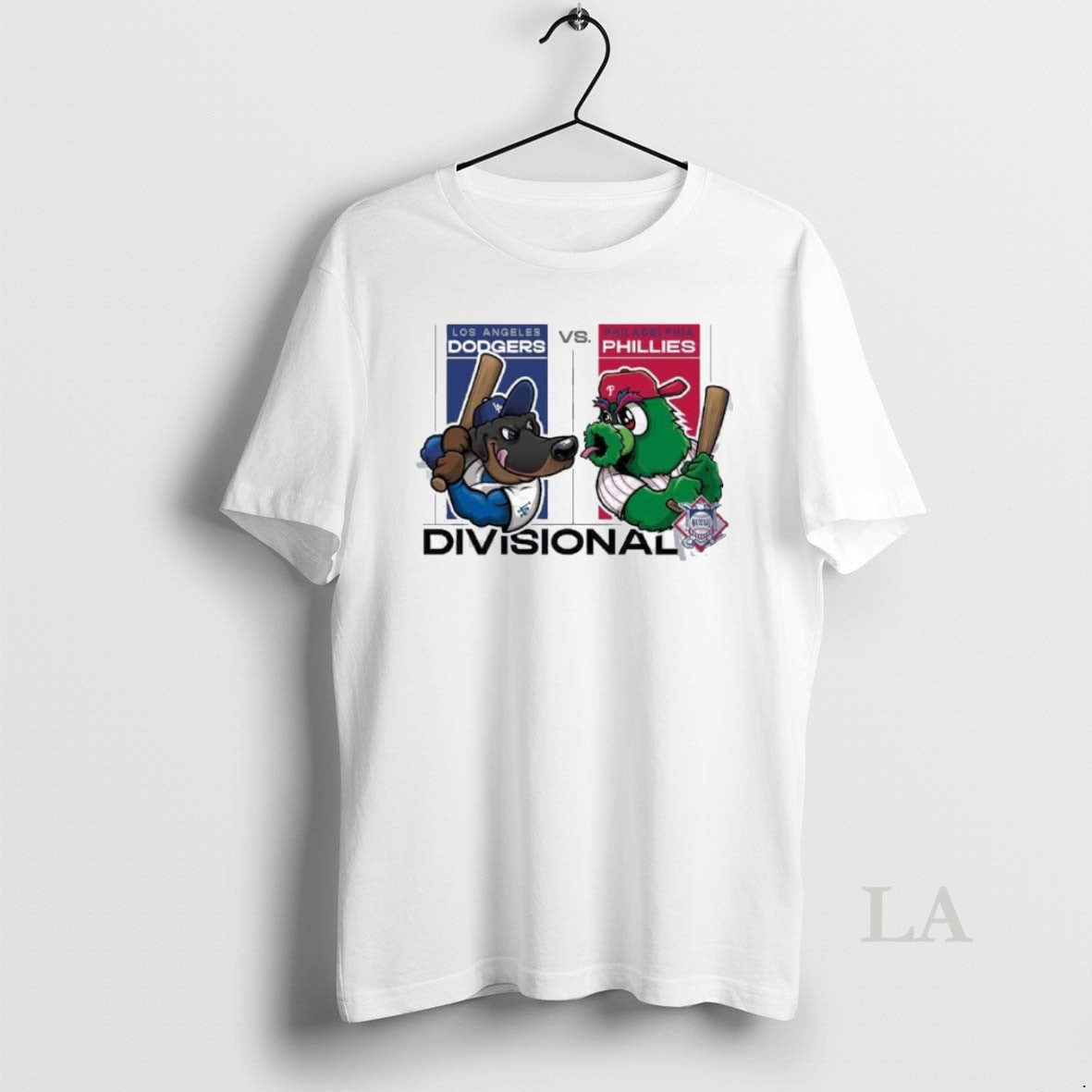 Original Mascot Dodgers Vs Phillies 2025 Nlds Matchup - clothing by TeeHivey.com
