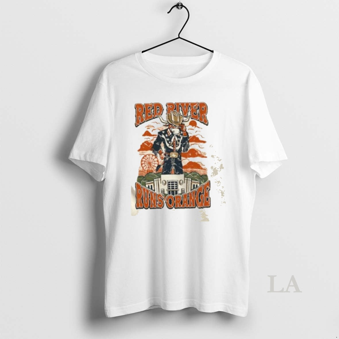 Original Mascot Texas Longhorns Red River Runs Orange - clothing by TeeHivey.com