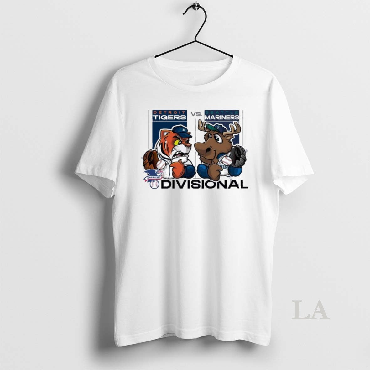 Original Mascot Tigers Vs Mariners 2025 Alds Matchup - clothing by TeeHivey.com