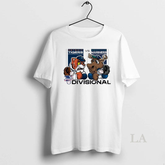 Original Mascot Tigers Vs Mariners 2025 Alds Matchup - clothing by TeeHivey.com