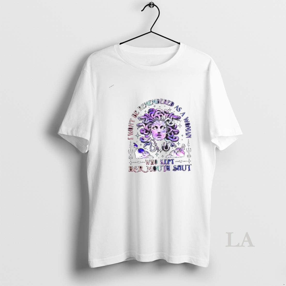 Original Medusa I Wont Be Remembered As A Woman Who Kept Her Mouth Shut - clothing by TeeHivey.com