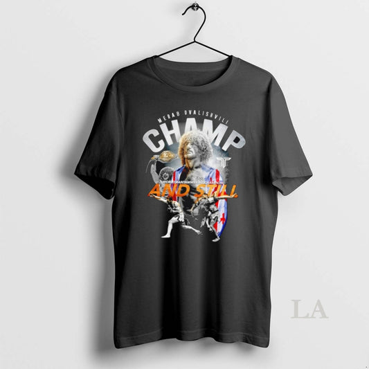 Original Merab Dvalishvili And Still World Bantamweight Champion - clothing by TeeHivey.com