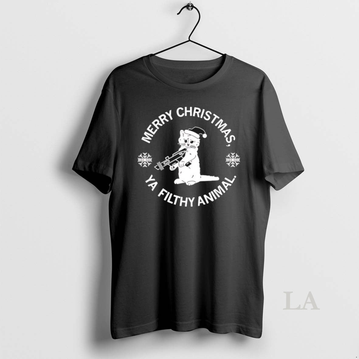 Original Merry Christmas Ya Filthy Animal Cat - clothing by TeeHivey.com