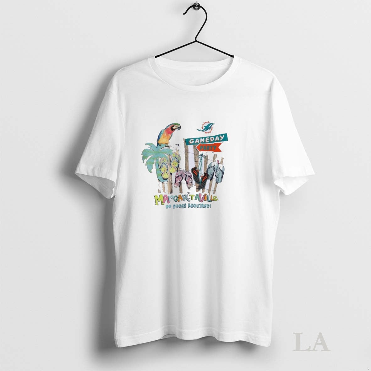 Original Miami Dolphins Gameday Party Margaritaville No Shoes Required - clothing by TeeHivey.com