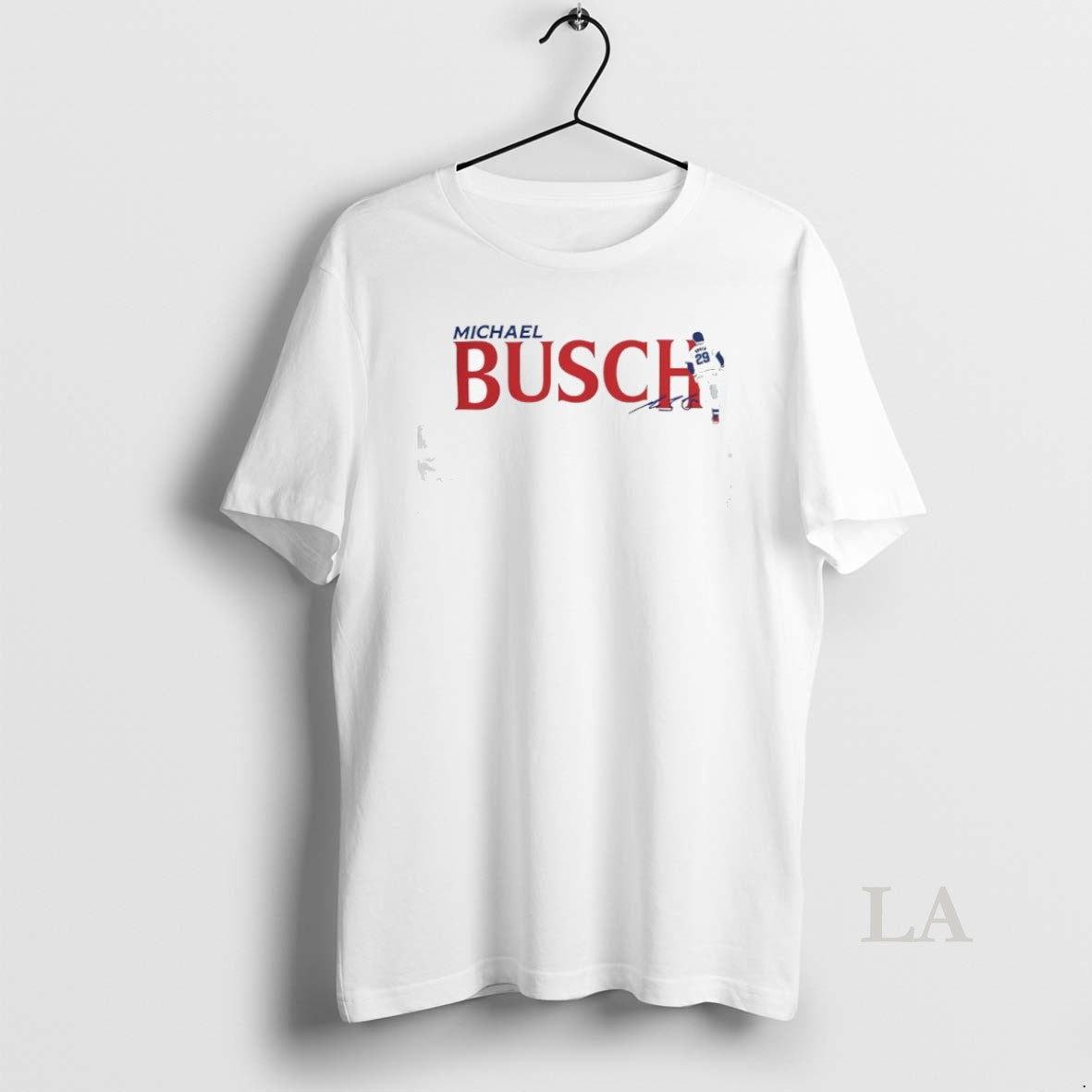 Original Michael Busch 29 Chicago Cubs Baseball Signature - clothing by TeeHivey.com