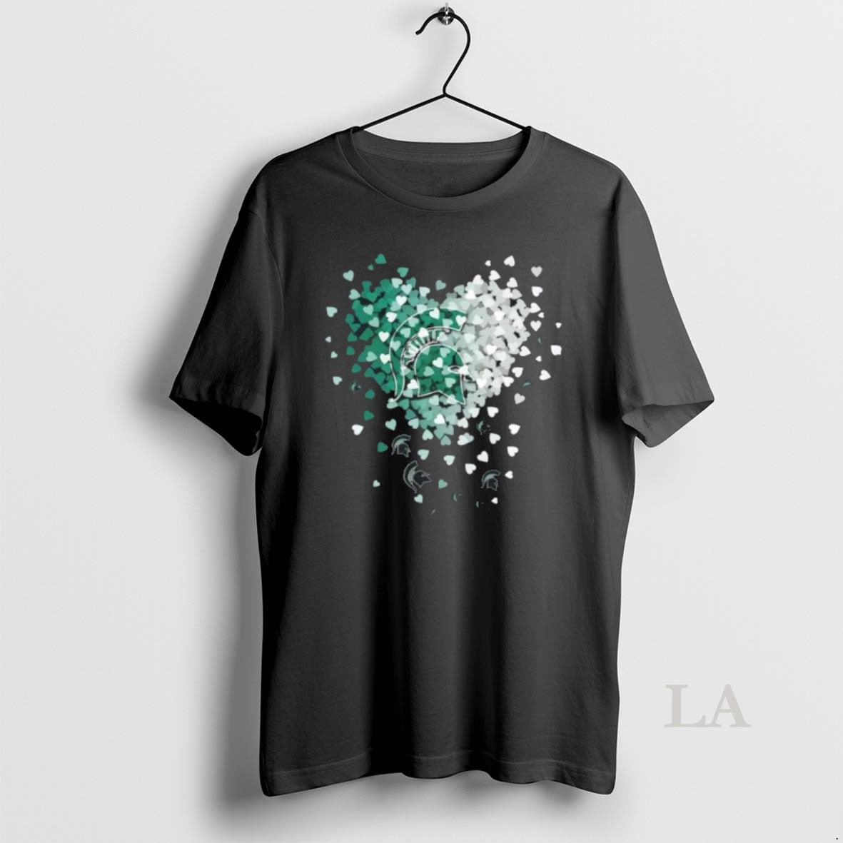 Original Michigan State Spartans Football Fans Hearts And Soul - clothing by TeeHivey.com