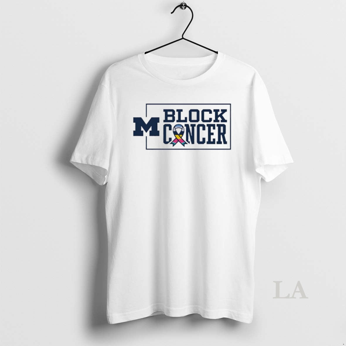 Original Michigan Wolverines Block Cancer Ribbon 2025 - clothing by TeeHivey.com