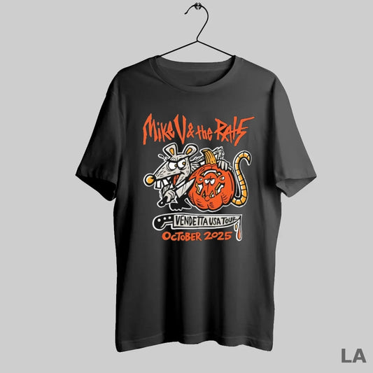 Original Mike V And The Rats Vendetta Usa Tour October 2025 Pumkin Knife - clothing by TeeHivey.com