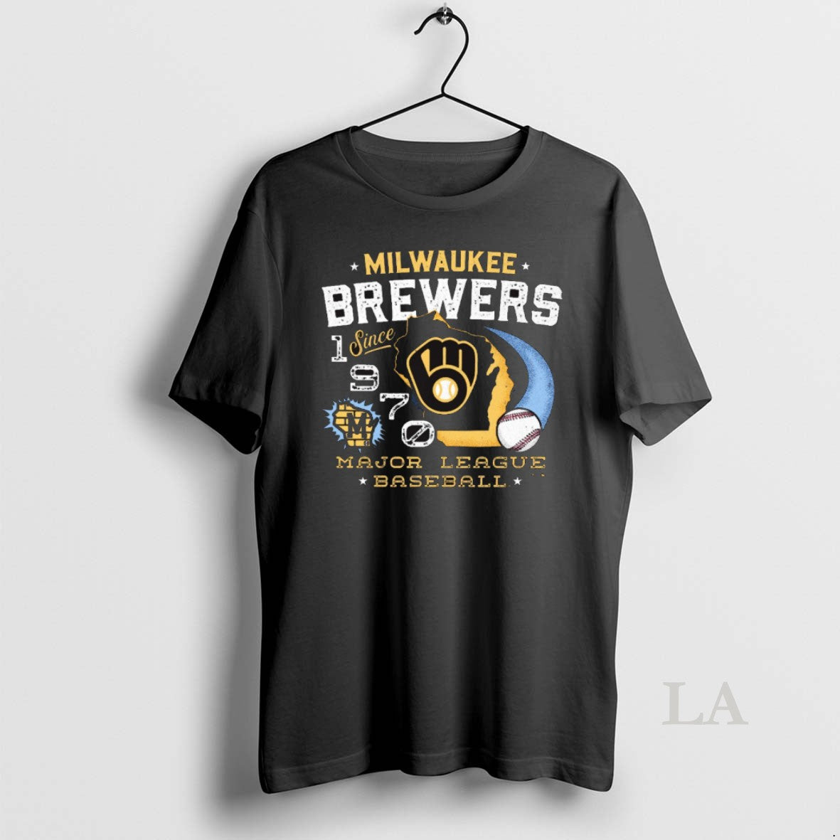 Original Milwaukee Brewers Mlb Regional Major League Baseball Since 1970 - clothing by TeeHivey.com