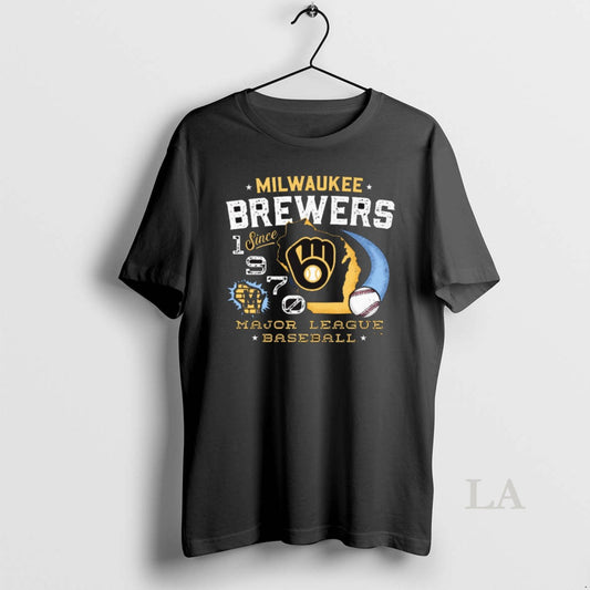 Original Milwaukee Brewers Mlb Regional Major League Baseball Since 1970 - clothing by TeeHivey.com