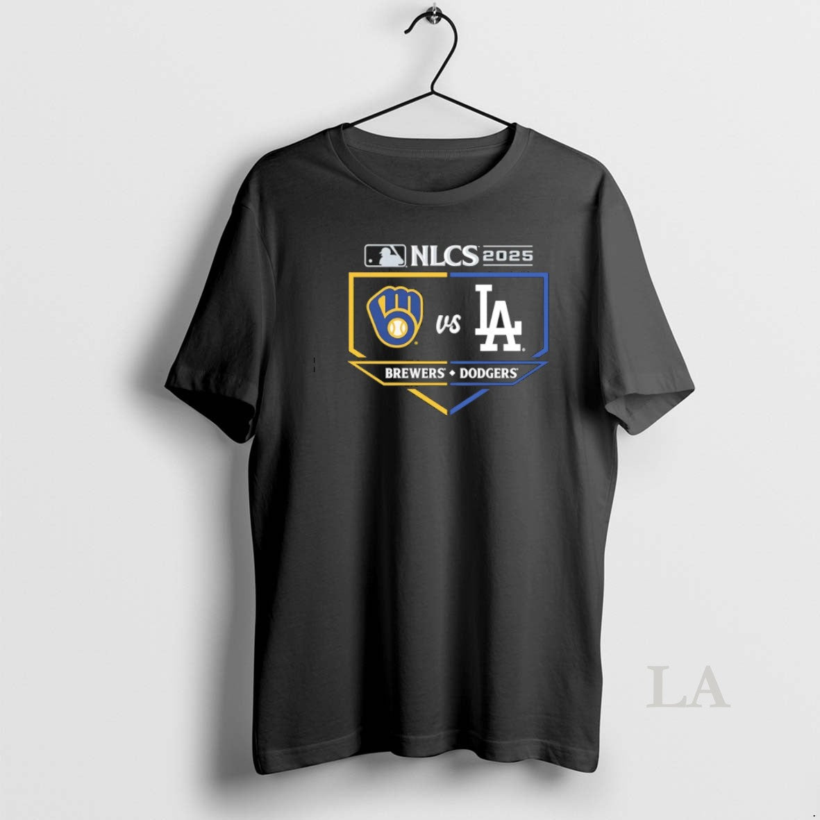 Original Milwaukee Brewers Vs Los Angeles Dodgers 2025 National League Championship Series Matchup - clothing by TeeHivey.com