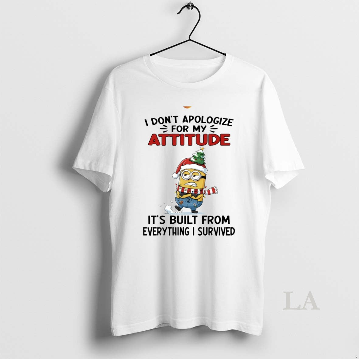 Original Minion I Dont Apologize For My Attitude Its Built From Everything I Survived Circle - clothing by TeeHivey.com