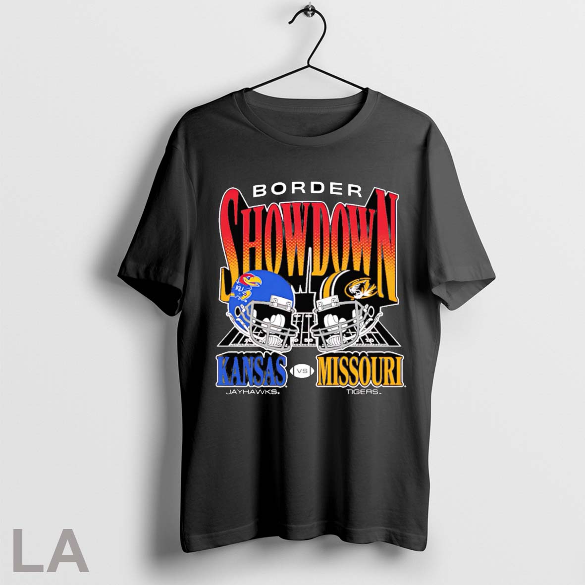 Original Missouri Kansas Border Showdown Kansas Vs Missouri Head To Head T Shirt