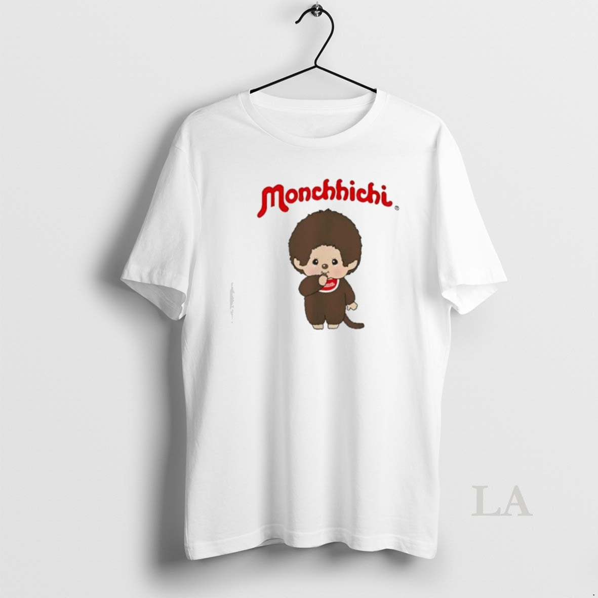Original Monchhichi Cute Stance Thumbs Up Fluffy Little Guy - clothing by TeeHivey.com
