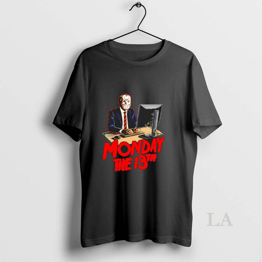 Original Monday 13th Jason Voorhees Office Staff Halloween - clothing by TeeHivey.com