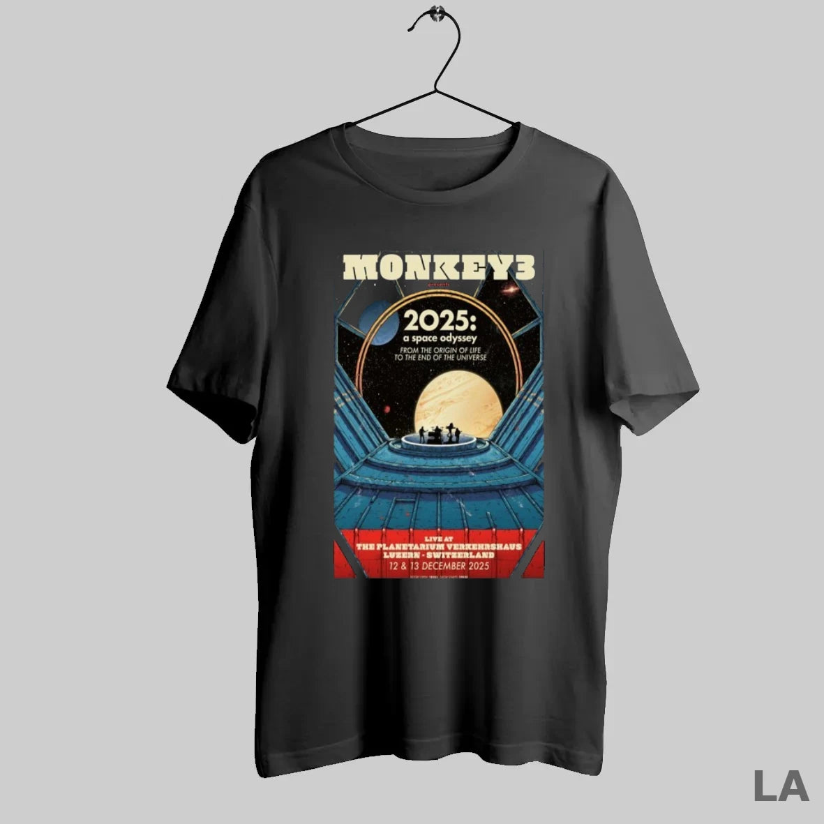 Original Monkey3 Dec 12 13 2025 Luzern Switzerland - clothing by TeeHivey.com