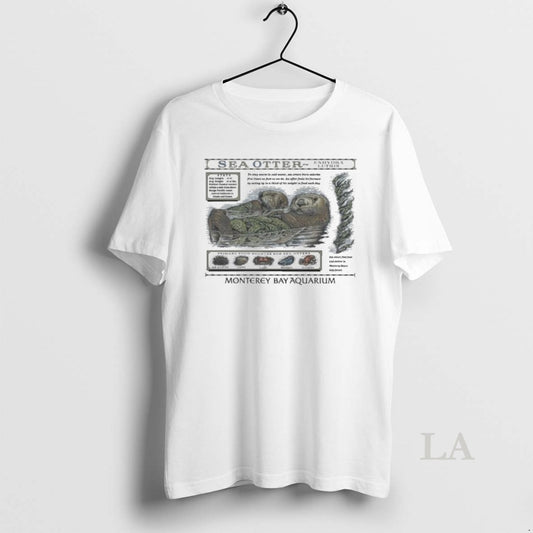 Original Monterey Bay Aquarium Sea Otter Enhydra Lutris - clothing by TeeHivey.com