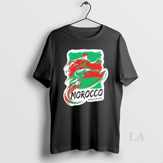 Original Morocco World Cup 2026 Football Player - clothing by TeeHivey.com