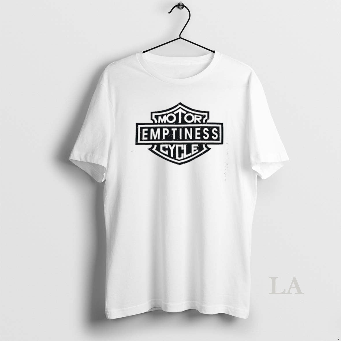 Original Motorcycle Emptiness Logo - clothing by TeeHivey.com