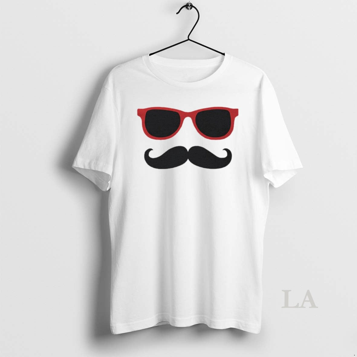 Original Mustache And Glasses Ornaments - clothing by TeeHivey.com