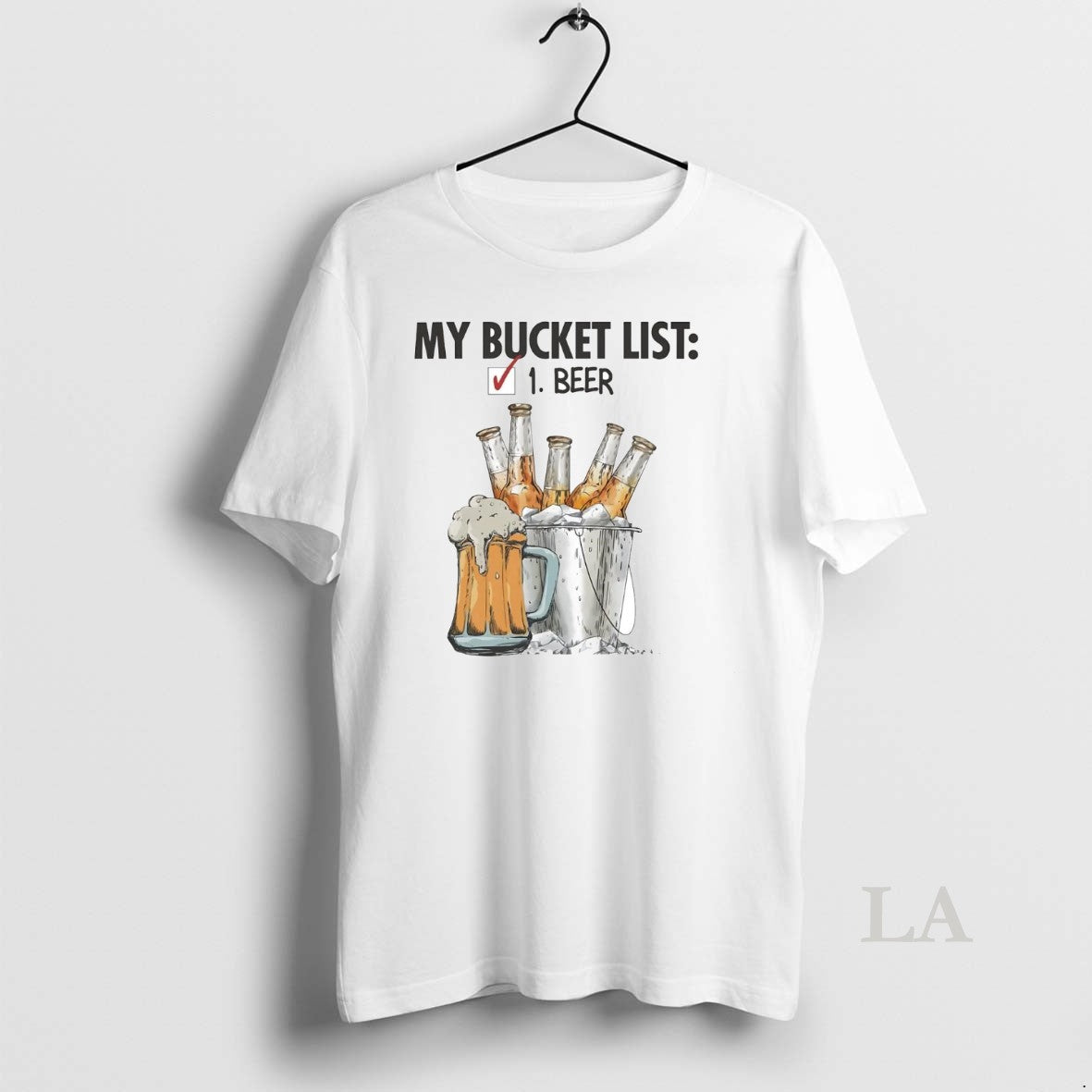 Original My Bucket List Beer Top 1 - clothing by TeeHivey.com