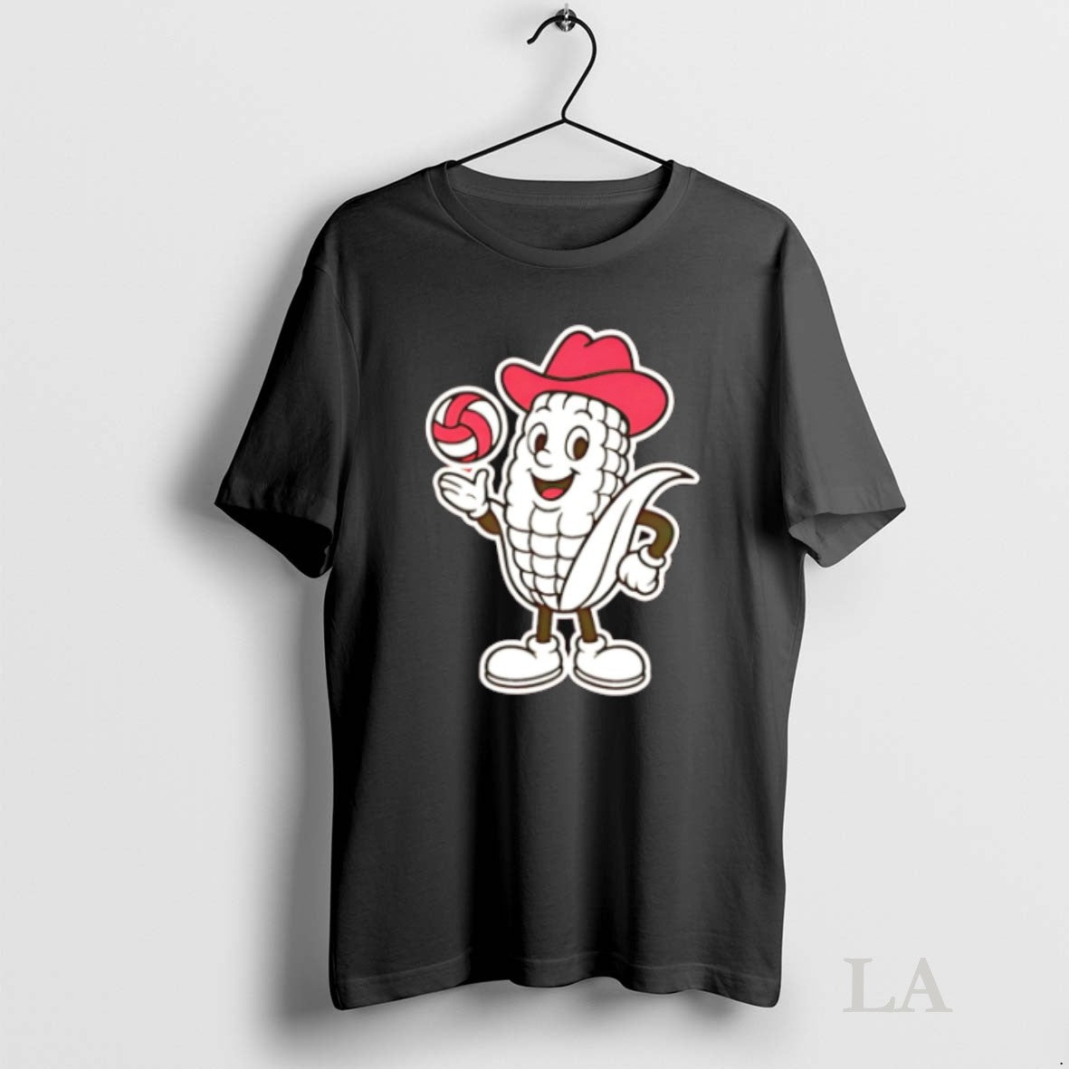 Original Nebraseball Corny Volleyball Logo - clothing by TeeHivey.com