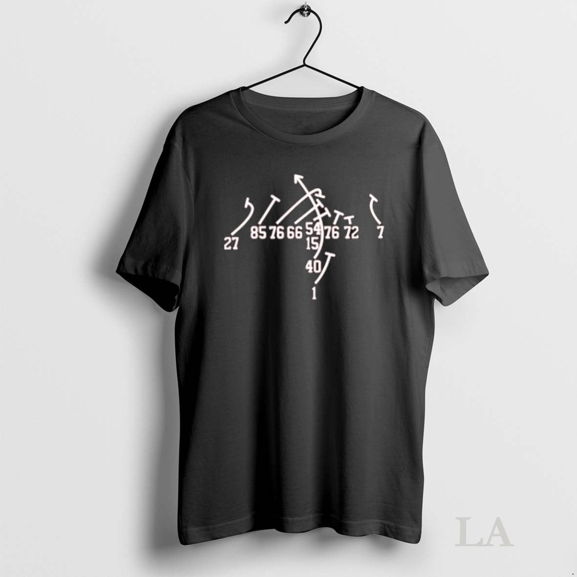 Original Nebraseball Fullback Trap Diagram - clothing by TeeHivey.com